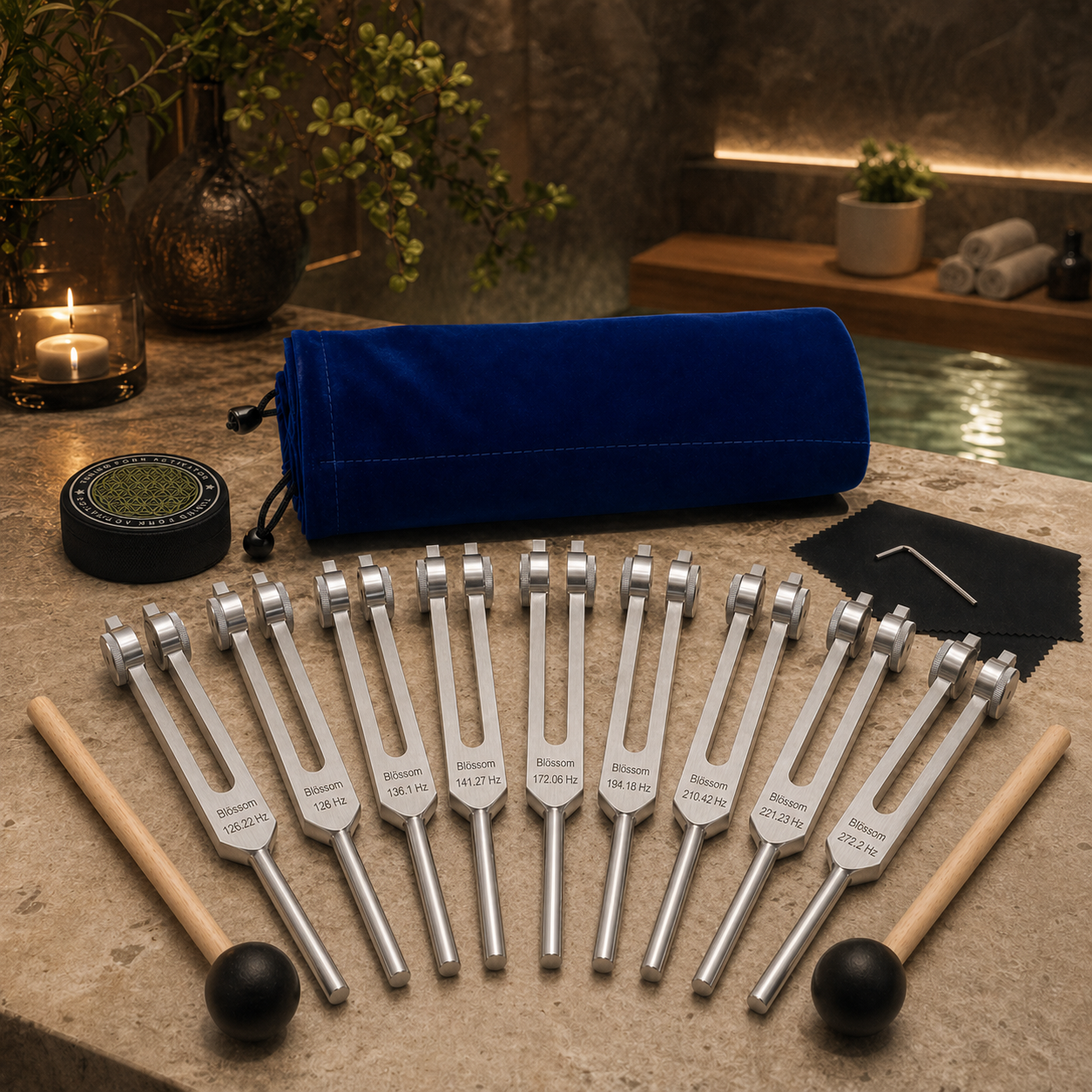 Blössom Weighted Healing Fork